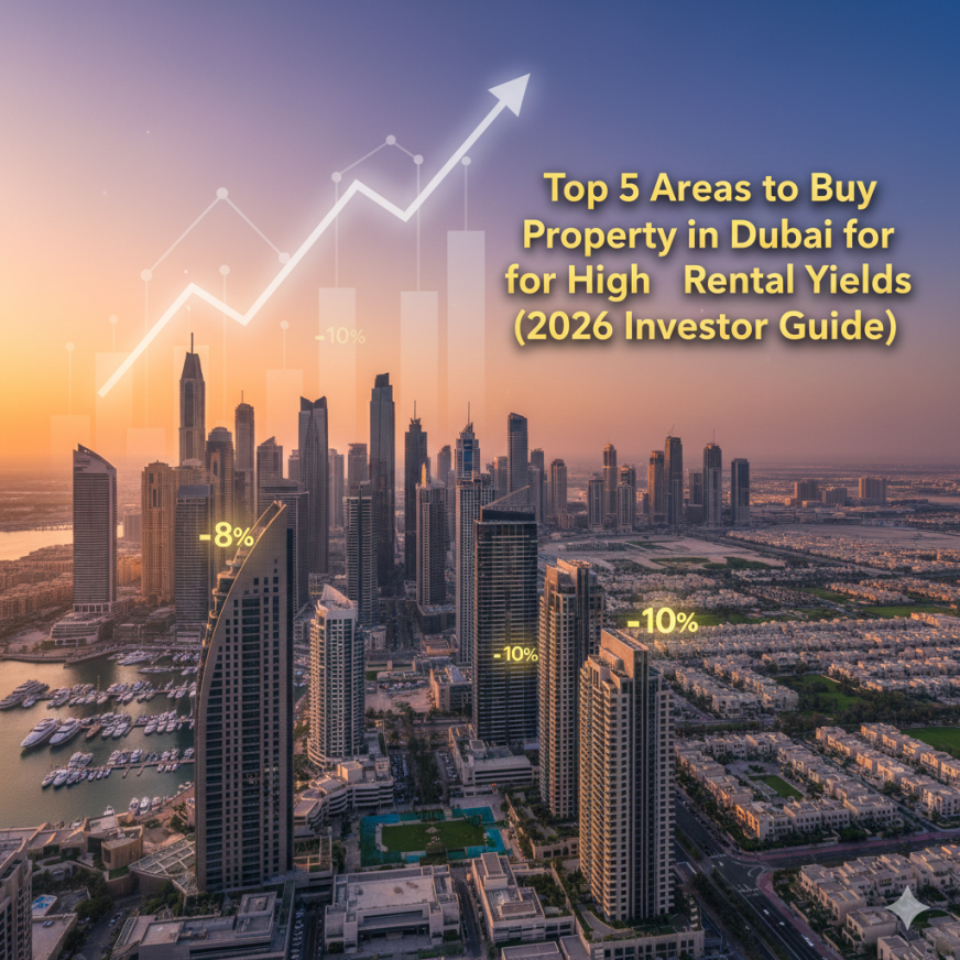 Top 5 Areas to Buy Property in Dubai for High Rental Yields (2026 Investor Guide)